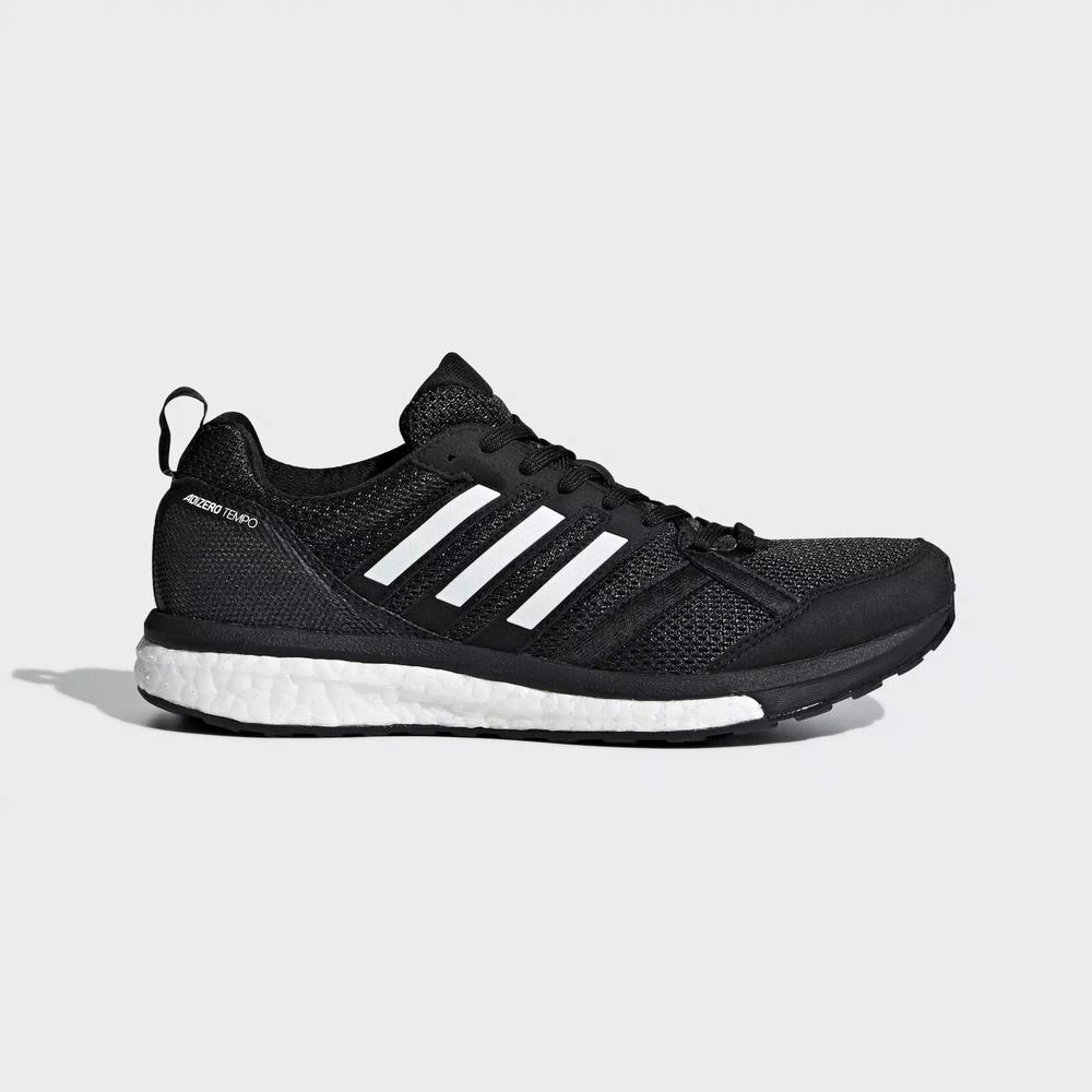 Adidas Adizero Tempo 9 Tenis Para Correr Negros Para Mujer (MX-43465)
